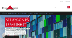 Desktop Screenshot of byggadministration.com